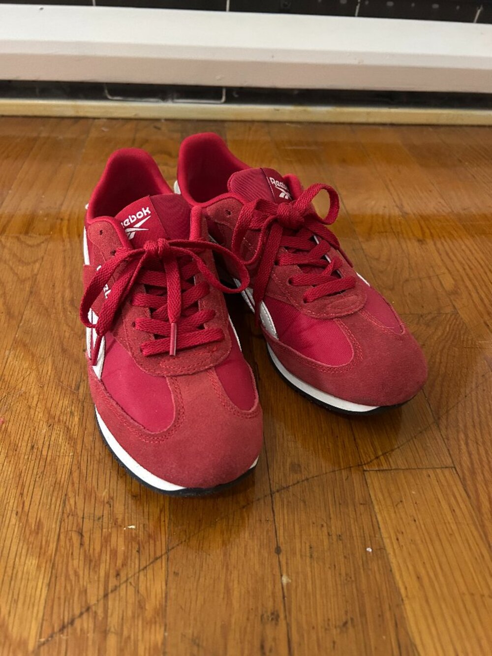 Red Reebok Sneakers